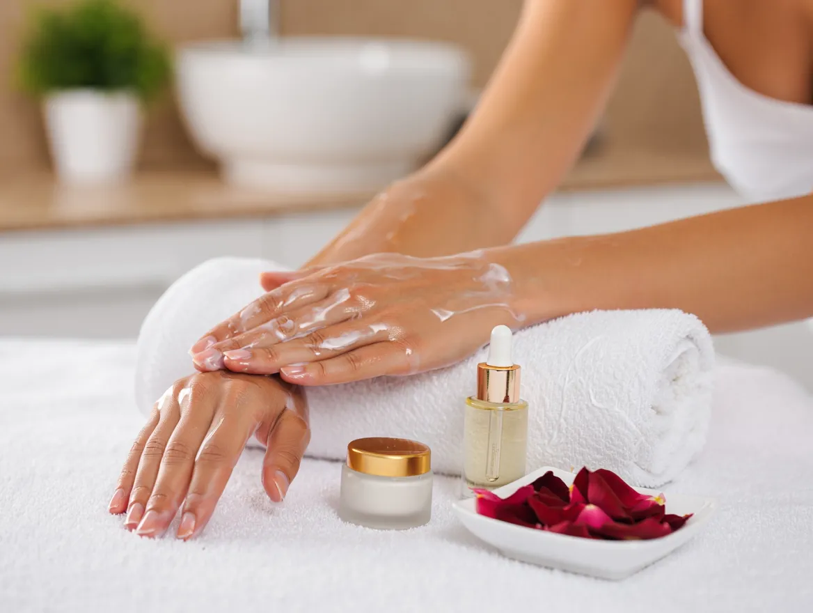 Handmask behandling
