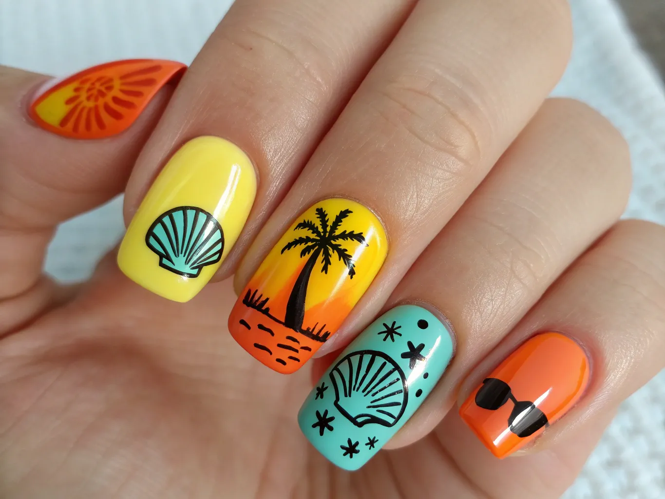 Sommar nagelkonst